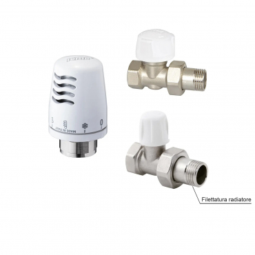 KIT L | Kit Termostatico per Radiatori – Ferro