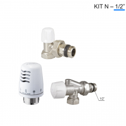 KIT N | Kit Termostatico per Radiatori – Ferro