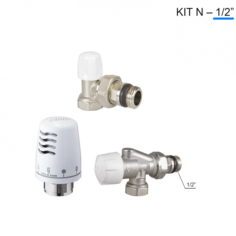 KIT N | Kit Termostatico per Radiatori – Ferro
