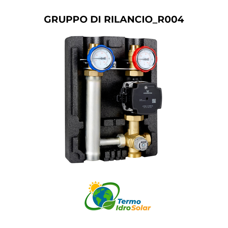 R004 Gruppo Di Rilancio con Miscelazione a Punto Fisso
