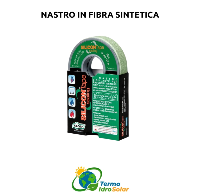 nastro in fibra sintetica silicon sealing tape facot
