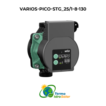 Pompa di Ricircolo ad Alta Efficienza Wilo-Varios PICO-STG 25/1-8-130