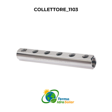 Collettore Semplice di Distribuzione con Configurazioni da 2 a 14 Uscite