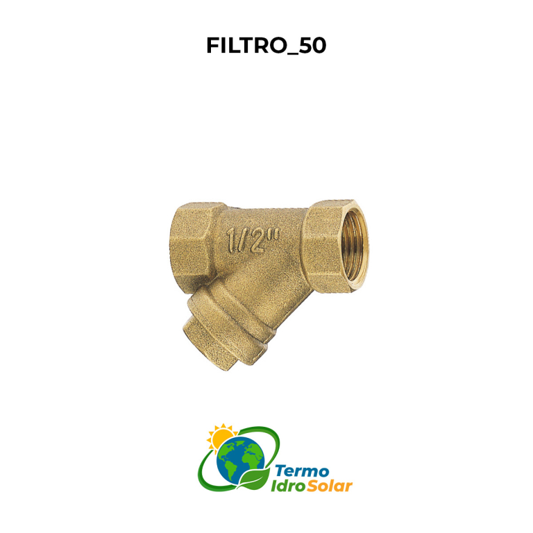 filtro a y ottone giallo 200-400-500 micron