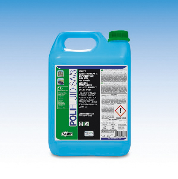 Additivo per massetti ribassati Polifluid SA/3 10 Kg