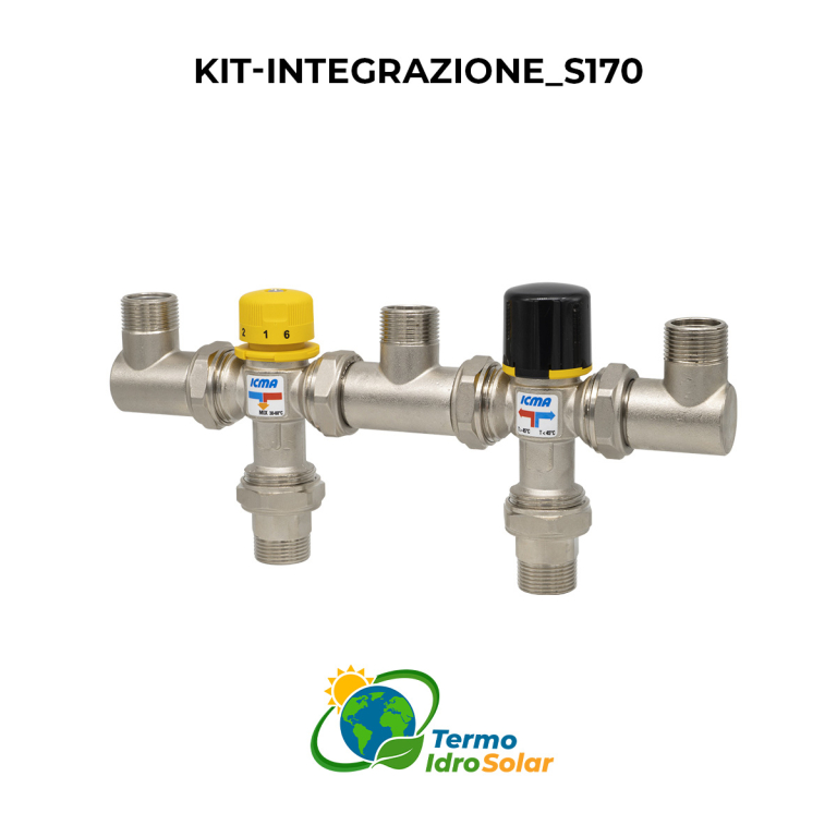Kit di Integrazione S170 - Collegamento Ottimale tra Pannelli Solari e Caldaia per Massima Efficienza.