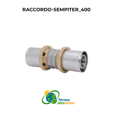 raccordo a pressare diritto doppio e diritto ridotto icma 400