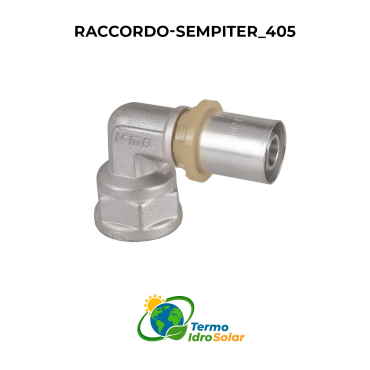 raccordo a pressare curvo femmina icma 405