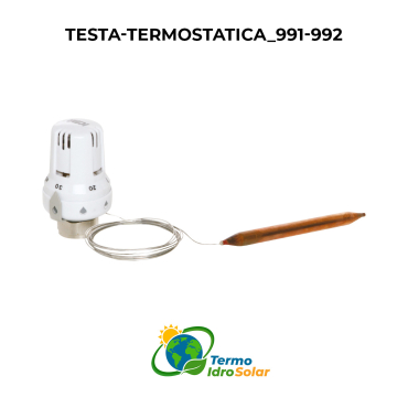 991-992 Testa Termostatica con Sensore a Distanza 20°C-70°C