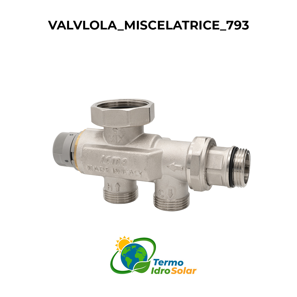 Valvola Miscelatrice - Controllo Temperatura per Impianti Termoidraulici