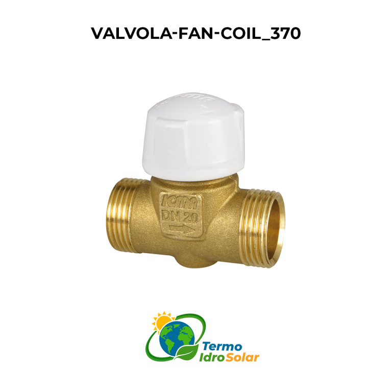 370 Valvola fan coil 2 vie sede conica