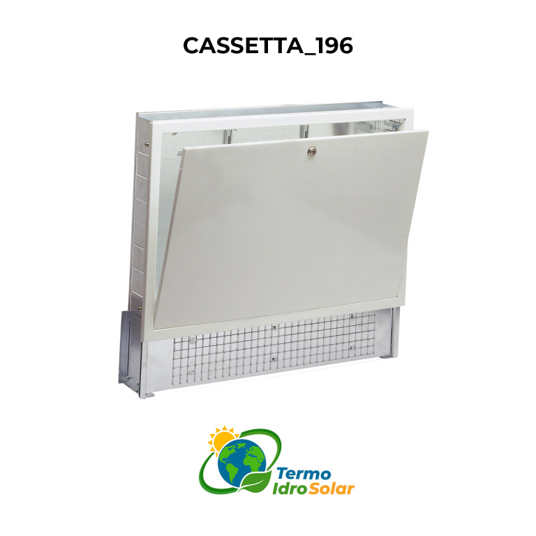 Cassetta per kit collettori e impianti di riscaldamento sottopavimento