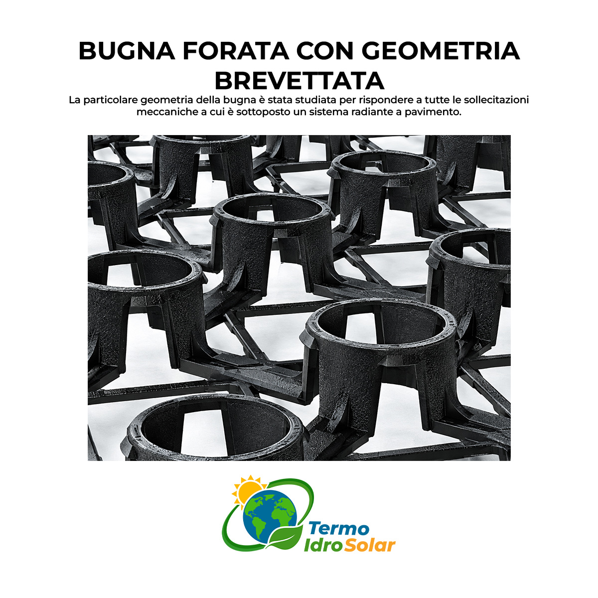 Pannello Radiante Spiderex EPS 200 cam con bugne cave - immagine 4