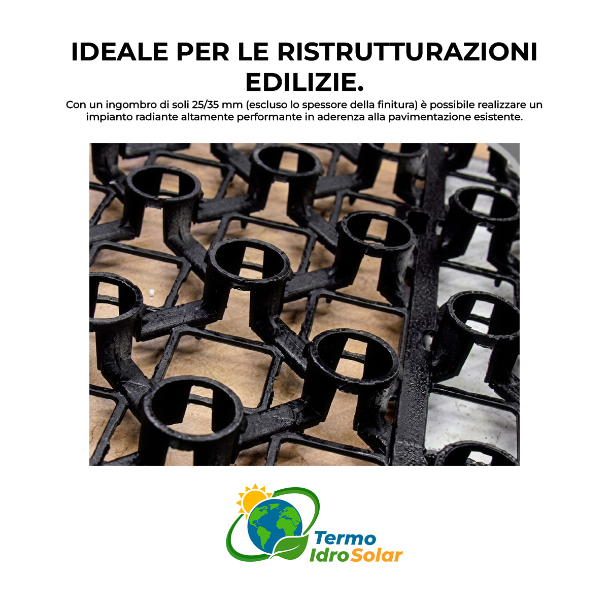 Pannello Radiante Spiderex EPS 200 cam con bugne cave - immagine 7