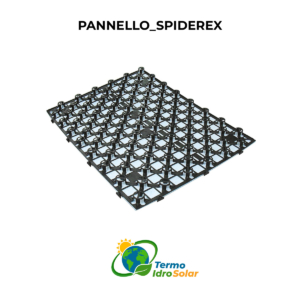 Pannello Radiante Spiderex EPS 200 cam con bugne cave