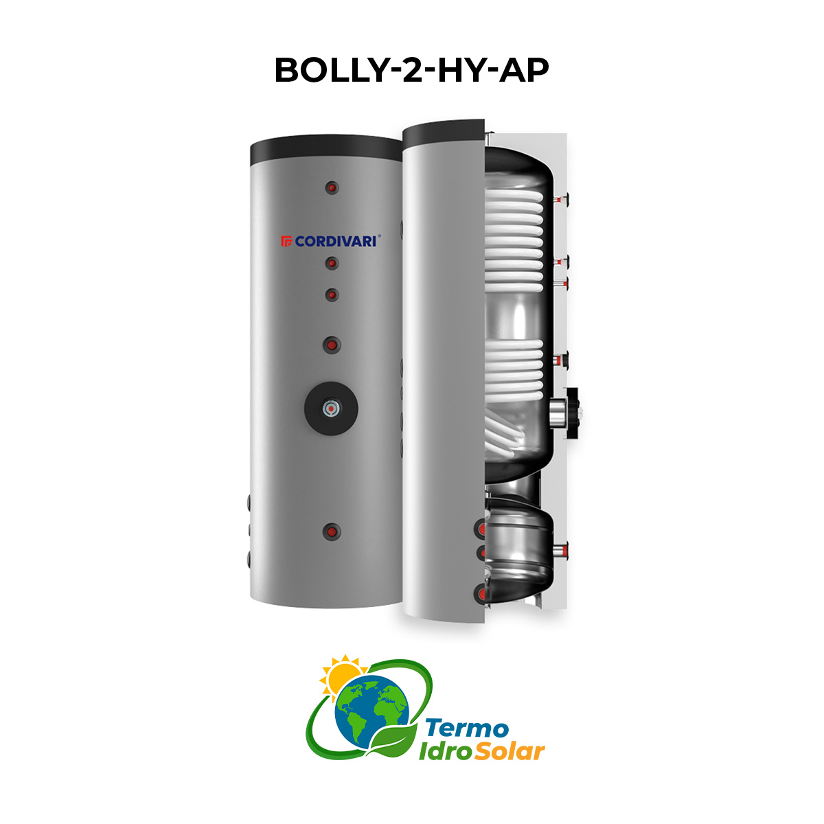 BOLLY 2 HY AP CON DUE SCAMBIATORI E VOLANO CALDO FREDDO