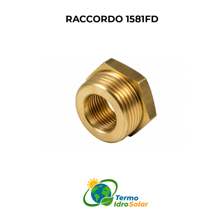 Raccordo riduzione Maschio/Femmina sede piana