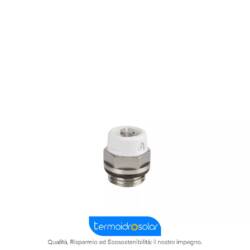 Valvola di Scarico Aria Manuale Orientabile 1/8" con O-Ring