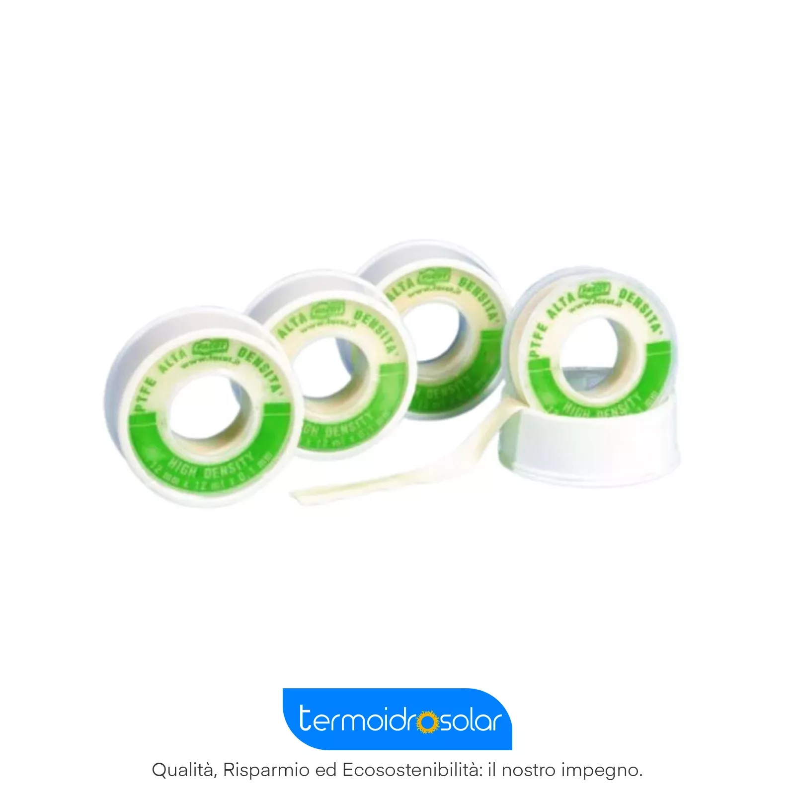 Nastro PTFE HD Oro x Vapore - Alta Densità e Resistenza