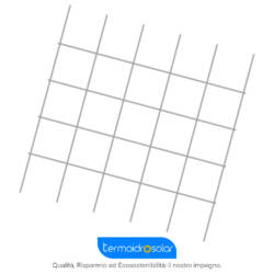Rete in fibra di vetro per massetto con maglia 40x40mm.