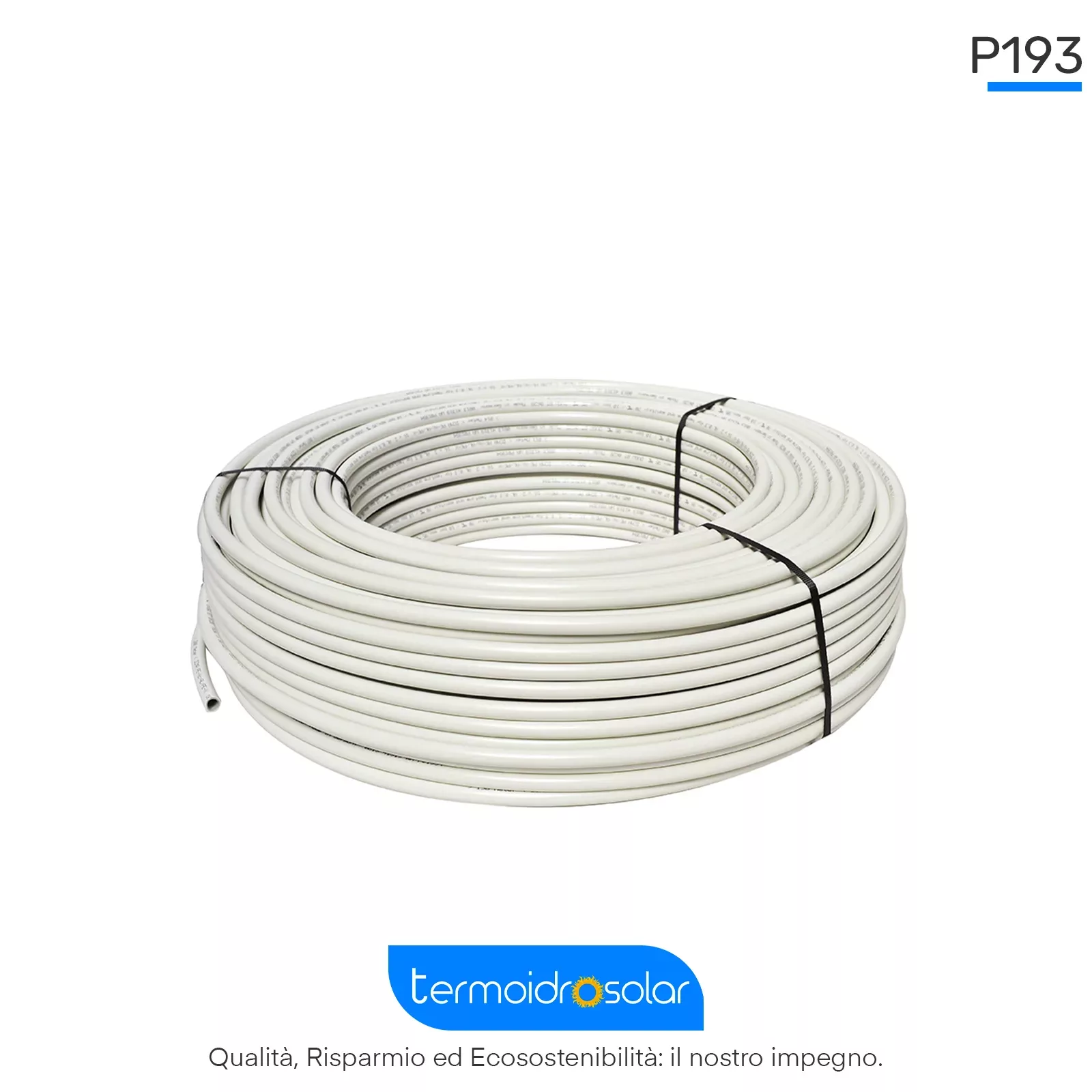 Tubazione Multistrato PEX/AL/PEX P193 per Impianti Sanitari e Riscaldamento