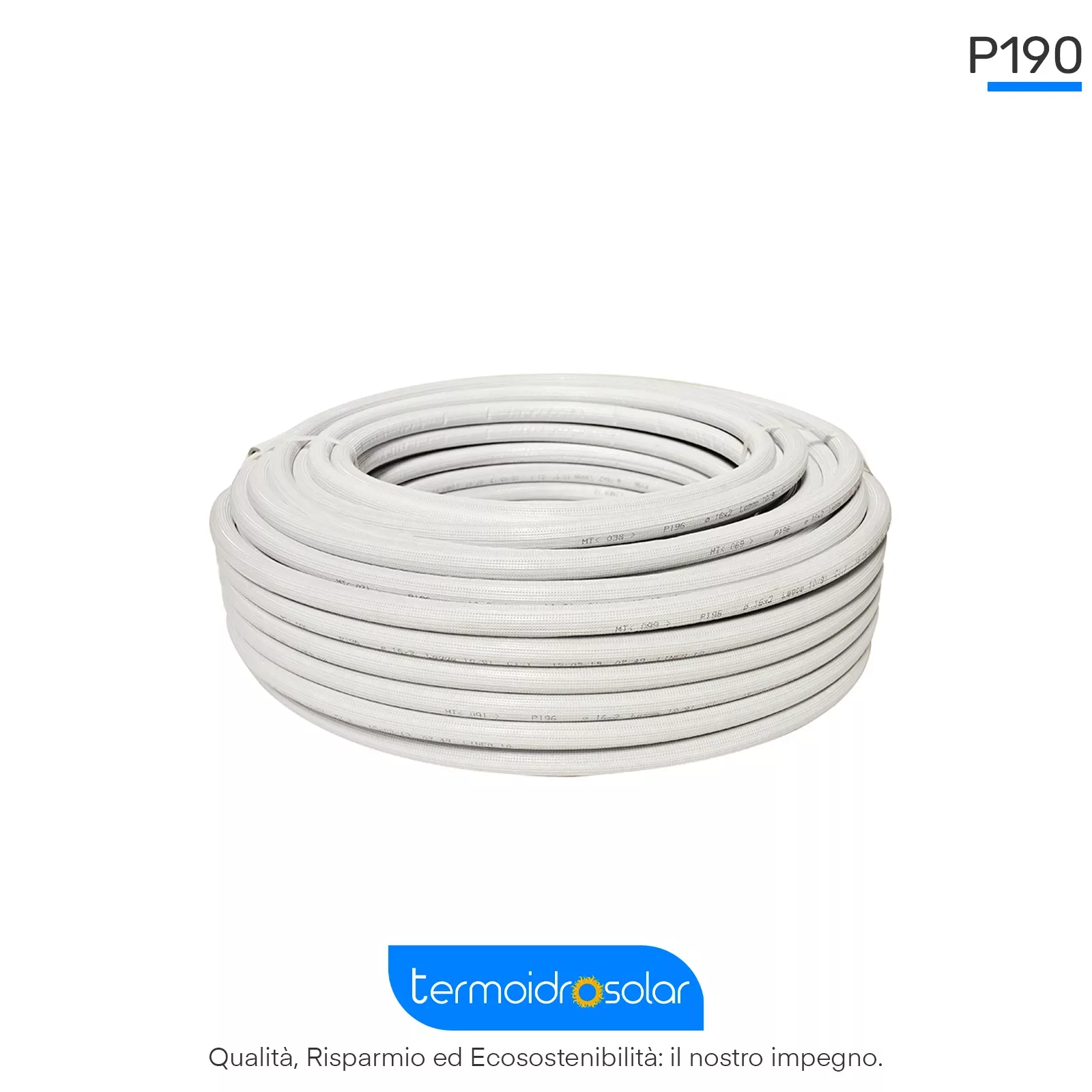 Tubazione Multistrato PEX/AL/PEX P190 con Finitura Antigraffio