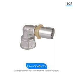 Raccordo a pressare SEMPITER® curvo femmina