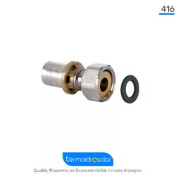 Realizzato in ottone CW617N per una resistenza e durata eccezionali.