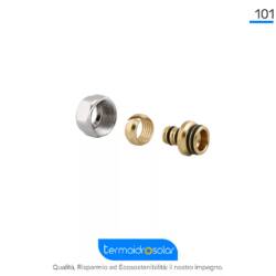 Raccordo Euroconus per Tubi in Plastica e Multistrato 3/4" Euroconus