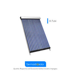 Pannello Solare Termico 15 Tubi Sottovuoto Heat Pipe - Alta Efficienza e Risparmio Energetico