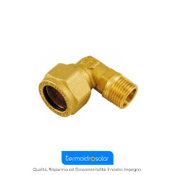 Raccordo Curvo Maschio misure DN1 6x1/2"