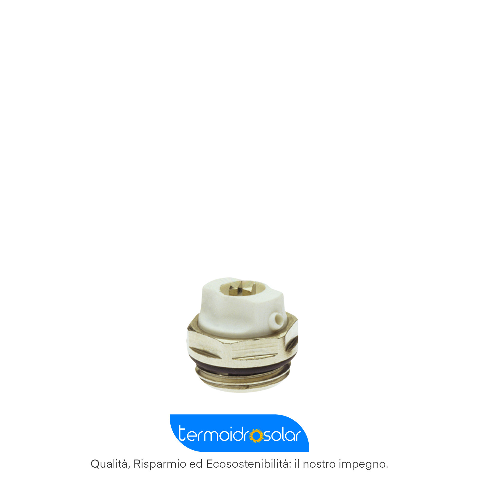 Valvola di scarico aria manuale orientabile con o-ring di tenuta