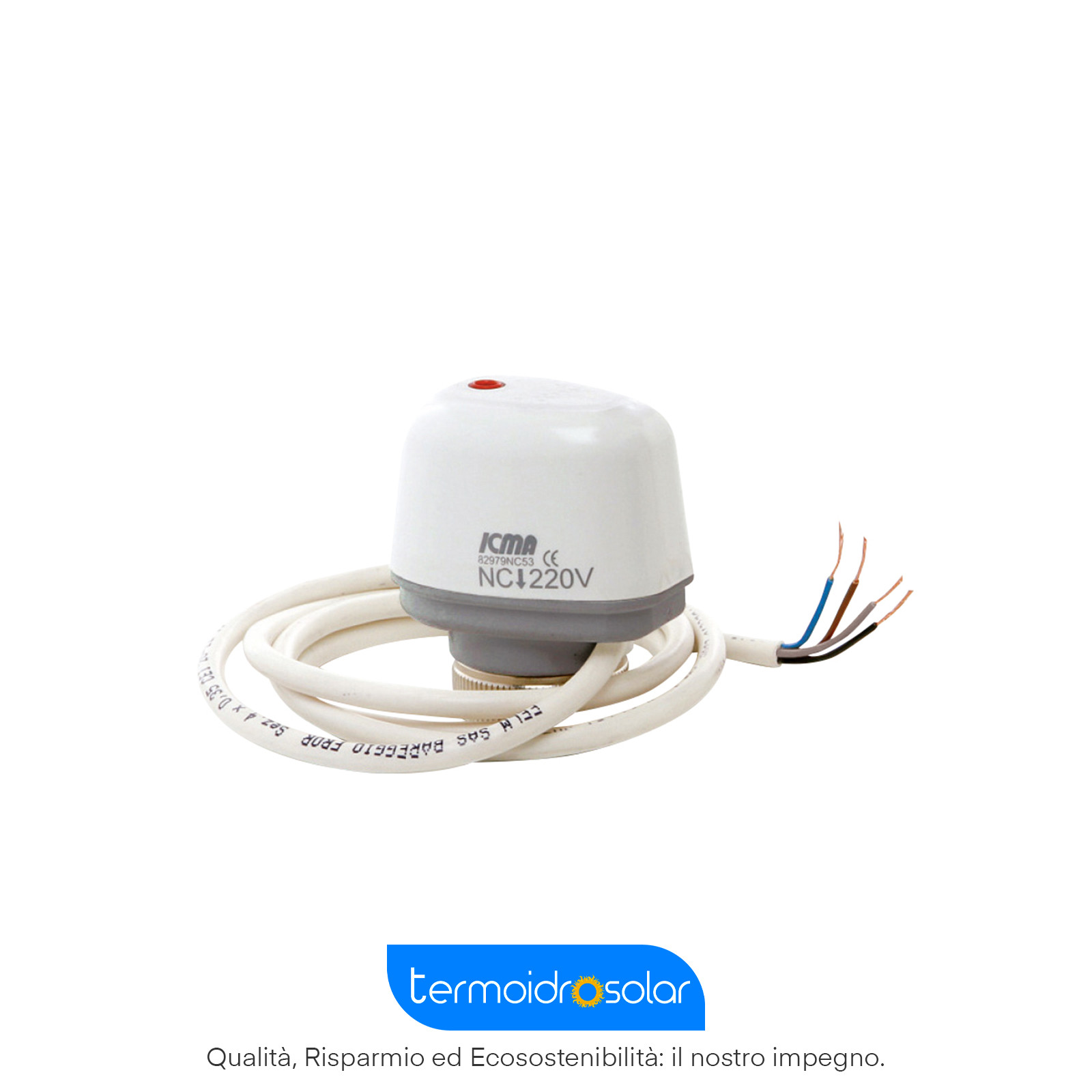 Comando elettrotermico con microinterruttore 230V FAR