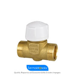 Valvola fan coil 2 vie sede conica