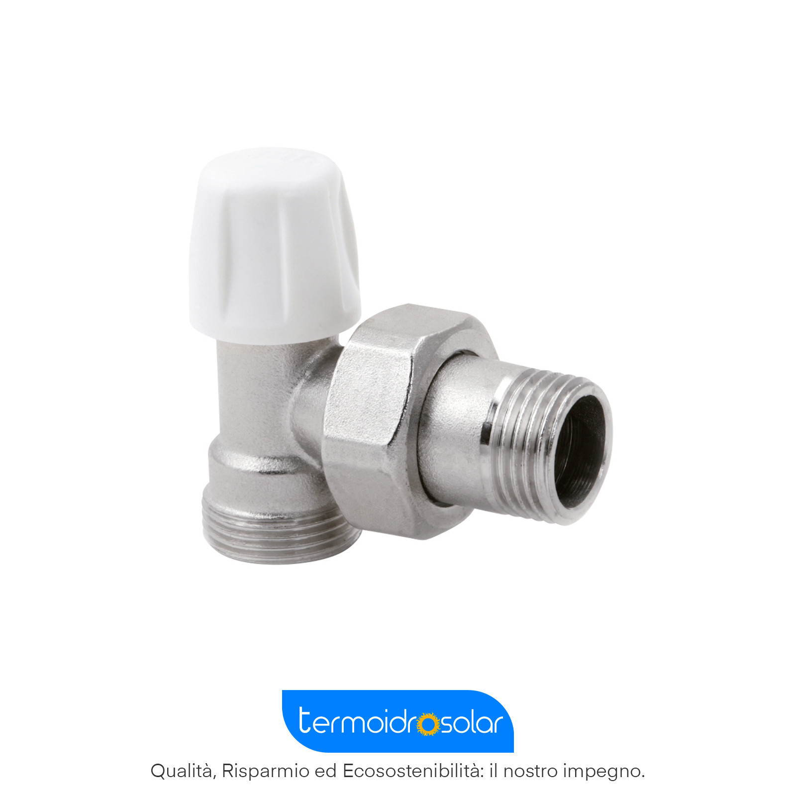 Detentore a Squadra 830 1/2” con Bocchettone 3/4” e Tenuta O-Ring