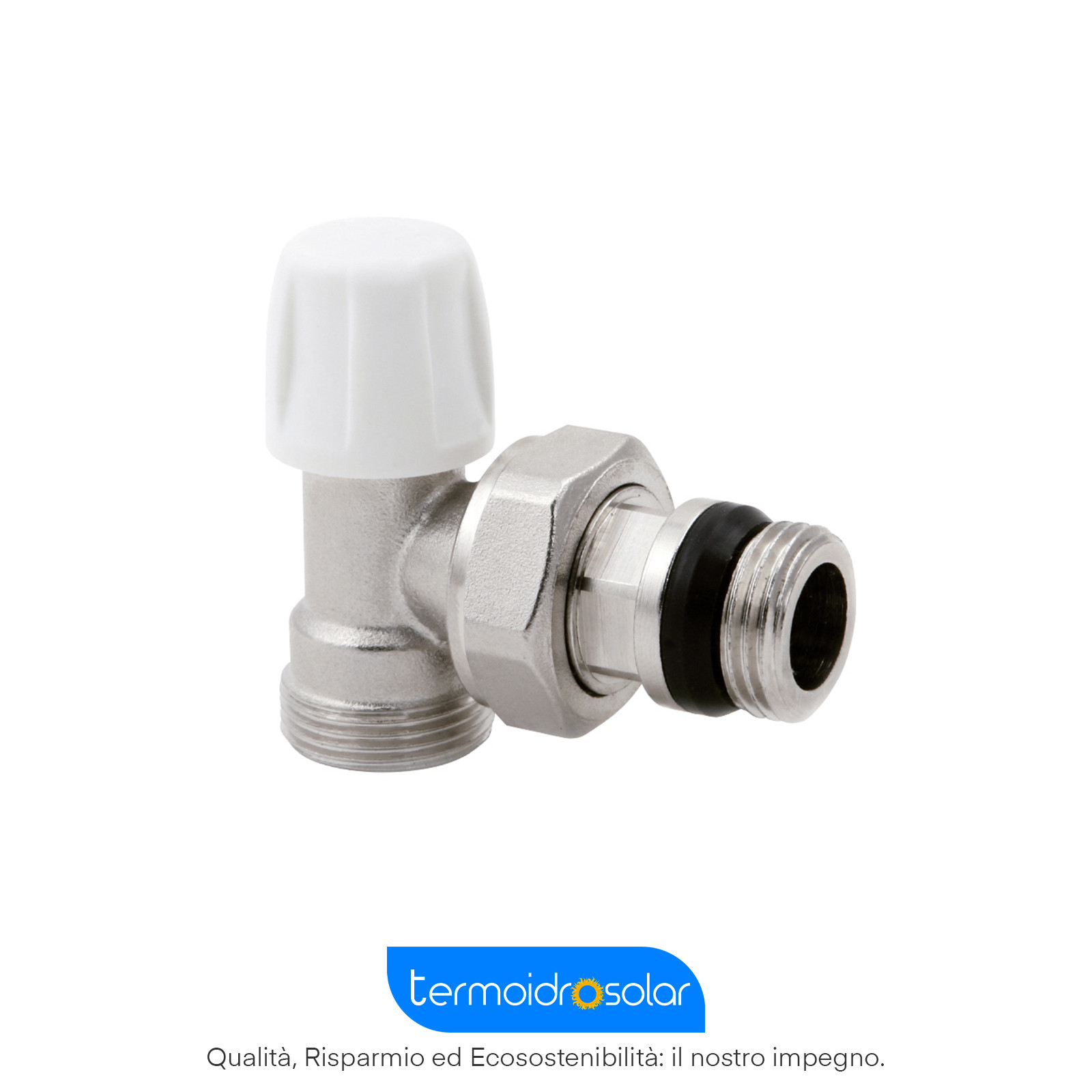 Detentore a squadra c/bocc.antisgoc. per tubo rame, Multistrato, Pe-X.