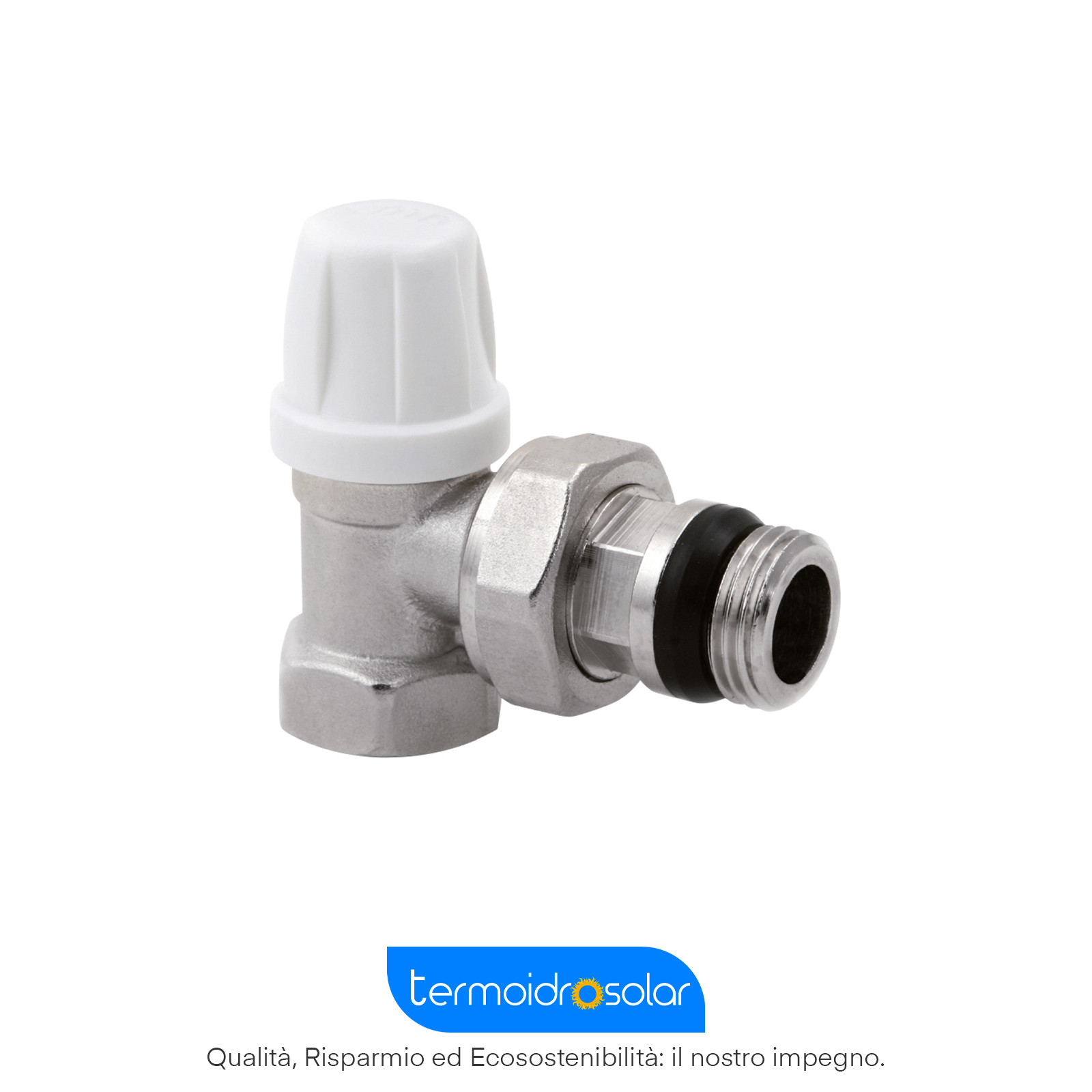 Detentore micrometrico a squadra per tubo ferro.
