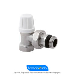 Detentore micrometrico a squadra per tubo ferro.