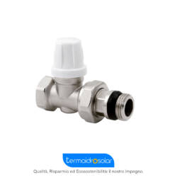 Detentore micrometrico diritto per tubo ferro.