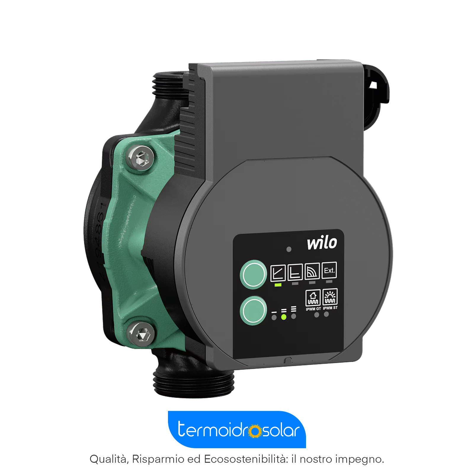 Pompa di Ricircolo ad Alta Efficienza Wilo-Varios PICO-STG 25/1-8-130