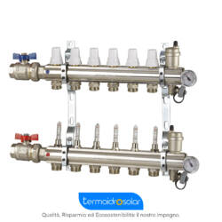 Kit Collettore K031 con Regolazione Manuale e Intercettazione Termostatizzabile