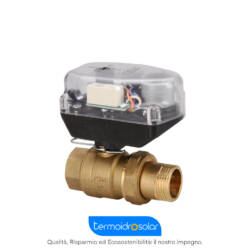 Valvola Di Zona A Sfera M/F A 2 Vie C/Servomotore 230 V