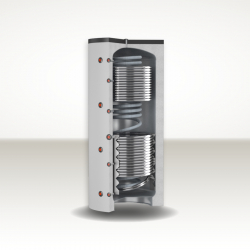 ECO COMBI 3 PDC con 1 scambiatore fisso per ACS e 2 scambiatori fissi