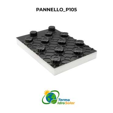 PANNELLO ISOLANTE TERMOFORMATO BUGNATO
