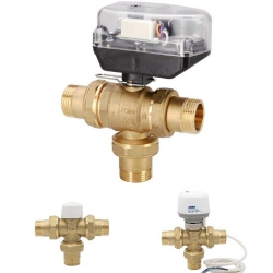 Valvole di zona a tre vie