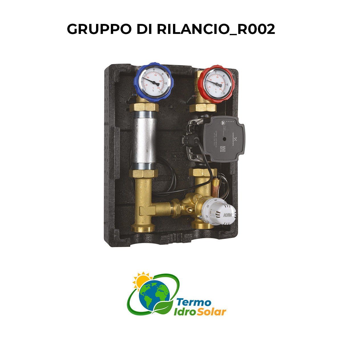 R002 Gruppo di Rilancio con miscelazione a punto fisso