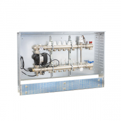 K060 Collettore radiante preassemblato in cassetta vie in bassa temperatura