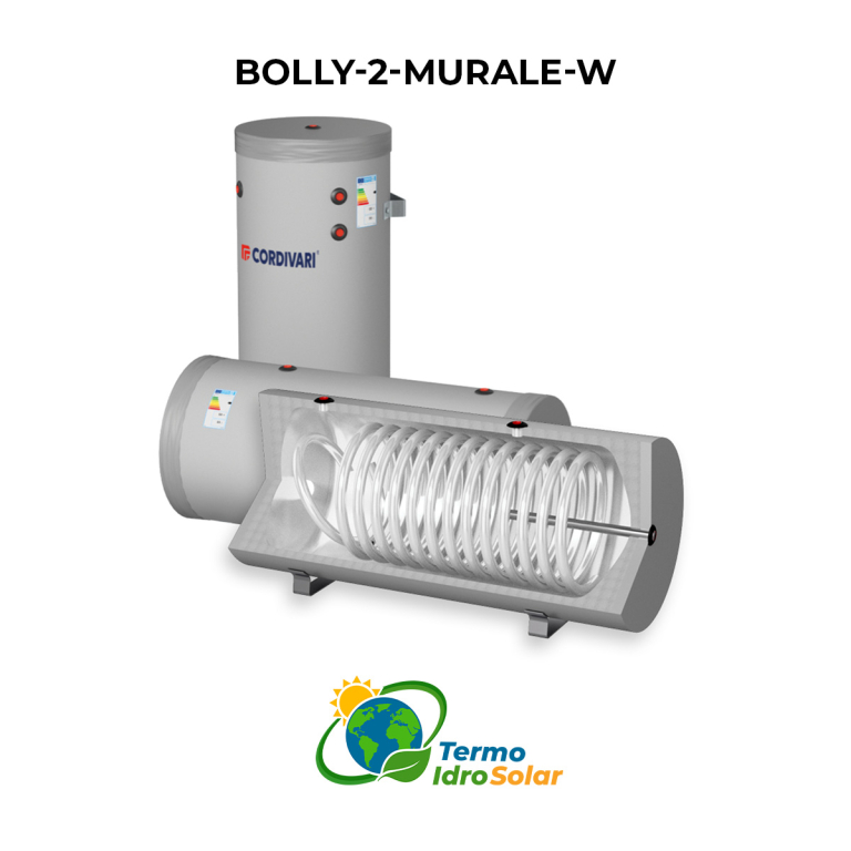 BOLLY MURALE PENSILE con 1 scambiatore fisso