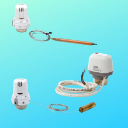 Attuatori Elettrotermici teste termostatiche