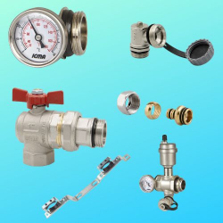 Raccordi per collettori,Tubo Multistrato e Pe-X,e accessori